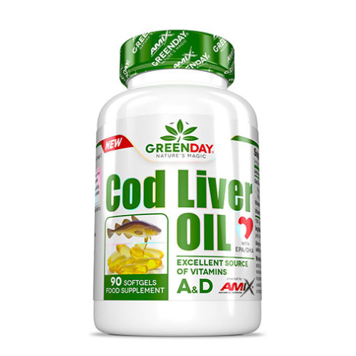 Amix Greenday Cod Liver Oil 90 Softgel Capsules