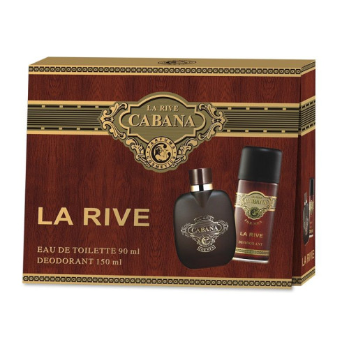 La Rive Cabana Promo Set for Men Eau De Toilette and Deodorant Spray