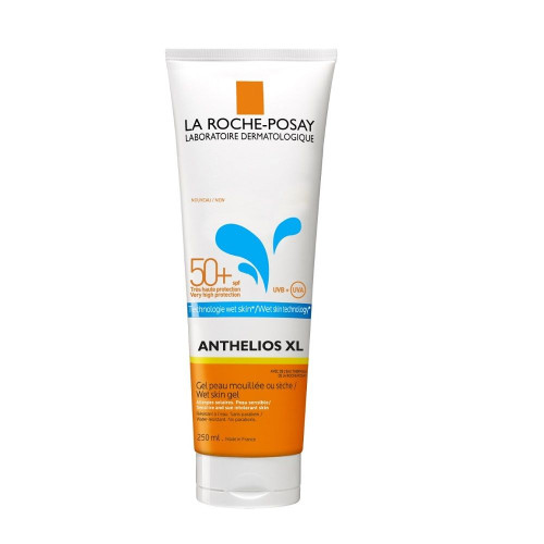 La Roche Posay Anthelios Xl Sunscreen Gel for Face and Body for Wet or Dry Skin SPF 50+ 8.45 fl oz (250 ml)