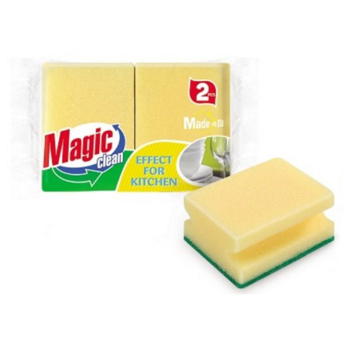 Magic Clean Kitchen Sponge 2 pcs