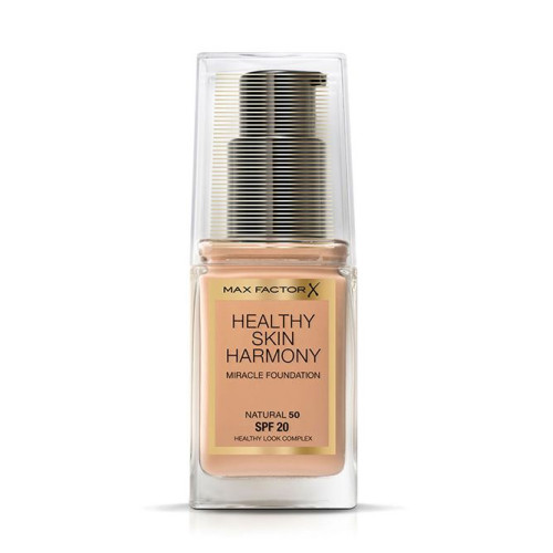 Max Factor Healthy Skin Harmony Foundation for Radiant Skin SPF 20 50 Natural