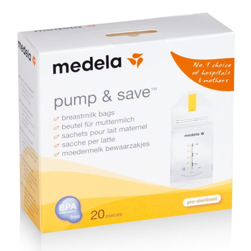 Medela Bags for Expressing and Storing Breast Milk 20 pcs