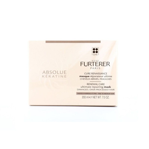 Rene Furterer Absolue Keratine Revitalizing Ritual for Damaged Over-Treated Hair 6.76 fl oz (200 ml)