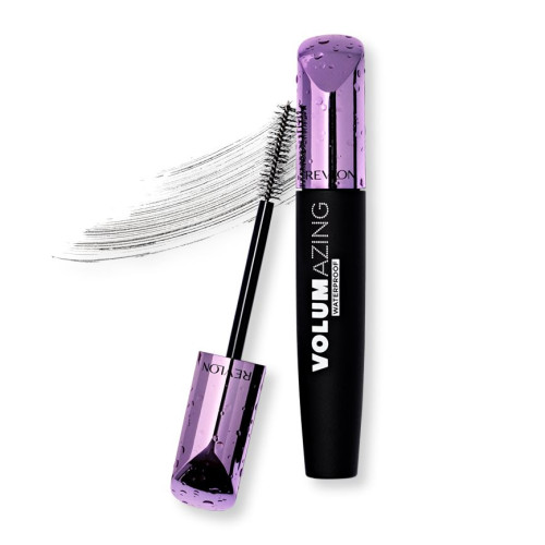 Revlon Volumazing Waterproof Mascara for Voluminous and Dramatic Lashes Blackest Black Waterproof 0.27 fl oz (8 ml)