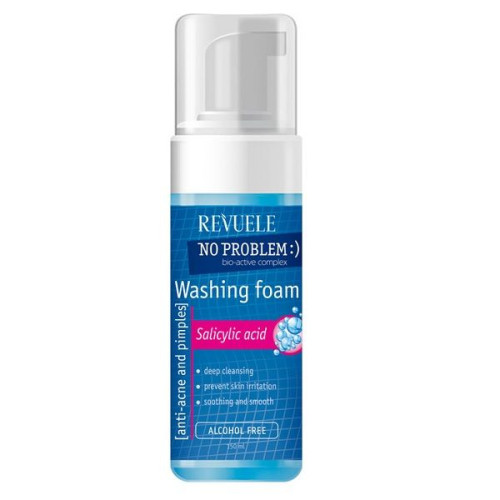 Revuele No Problem Face Wash Foam with Salicylic Acid 5.07 fl oz (150 ml)