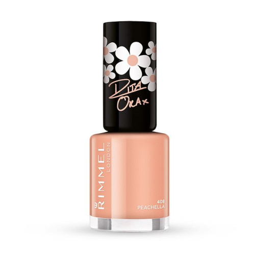 Rimmel 60 Seconds Quick-Drying Nail Polish Peachella 408