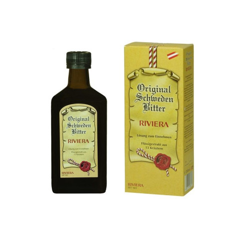 Riviera Original Swedish Bitters for High Immunity 16.91 fl oz (500 ml)