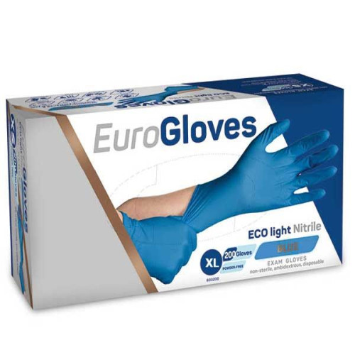 Eurogloves Talc-free Nitrile Gloves XL 200 pcs