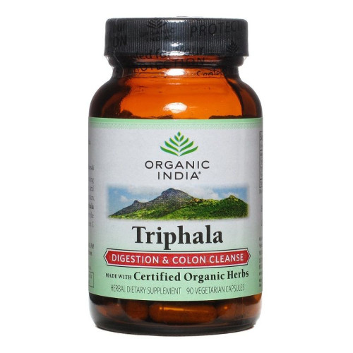Organik India Triphala for Good Digestion 90 Capsules