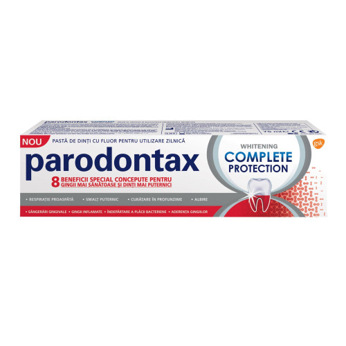 Parodontax Complete Protection Whitening Toothpaste for Sensitive Gums 2.54 fl oz (75 ml)