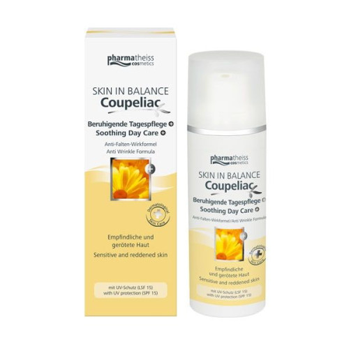 Coupeliac Day Cream for Skin Prone to Redness and Rosacea SPF 15 1.69 fl oz (50 ml)