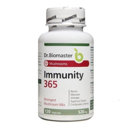 Dr. Biomaster Immunity 365 for Strong Immunity 520 mg 120 Capsules