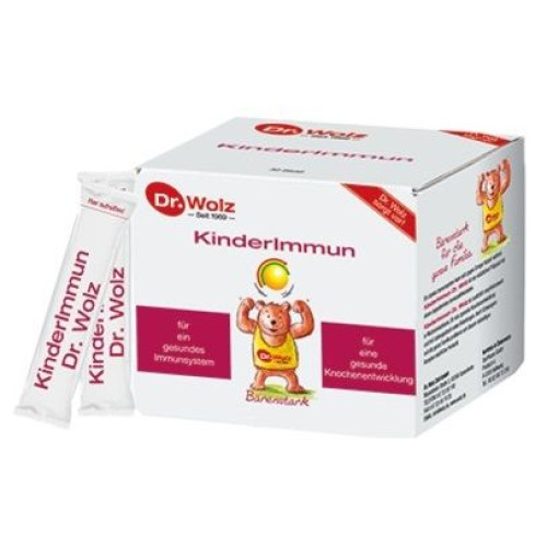 Dr. Wolz Kinderium Sachets for Strengthening the Immune System 10 pcs 0.07 oz (2 g) Each