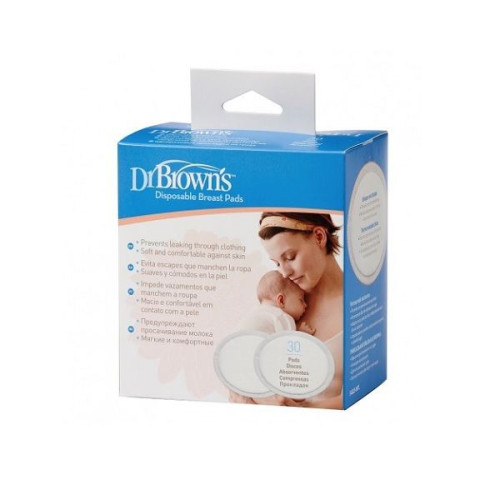 Dr. Brown's Disposable Nursing Pads 30 pcs