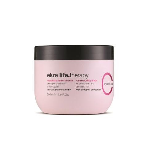 Ekre Life Therapy Restructuring Mask for Dry and Damaged Hair 10.14 fl oz (300 ml)