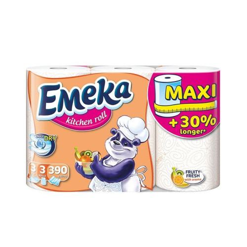 Emeka Maxi Fruity Fresh Kitchen Paper 3 pcs