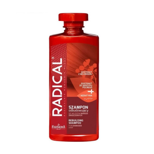 Farmona Radical Shampoo for Severely Damaged Hair Against Hair Loss 13.53 fl oz (400 ml)