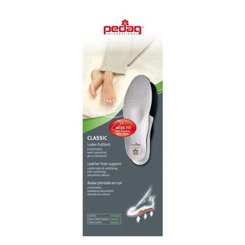 Pedag Classic Anatomical Insole for Tired Feet and Flat Feet 41 2 pcs