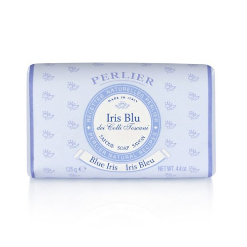 Perlier Iris Blu Blue Iris Scented Soap 4.41 oz (125 g)