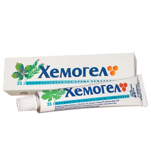 Pharma Dent Hemogel Hemorrhoid Gel 1.18 fl oz (35 ml)