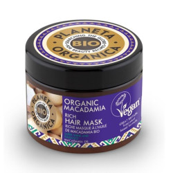 Planeta Organica Macadamia Nourishing Hair Mask with Organic Macadamia Oil 10.14 fl oz (300 ml)