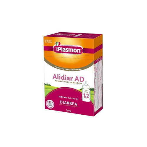 Plasmon Alidiar AD 1&2 Diarrea for Special Medical Purposes for Infants 1+ Month 12.35 oz (350 g) - 3706