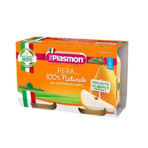 Plasmon Pear Puree for Children 4+ Months 4.64 lb (2104 g) - 2614