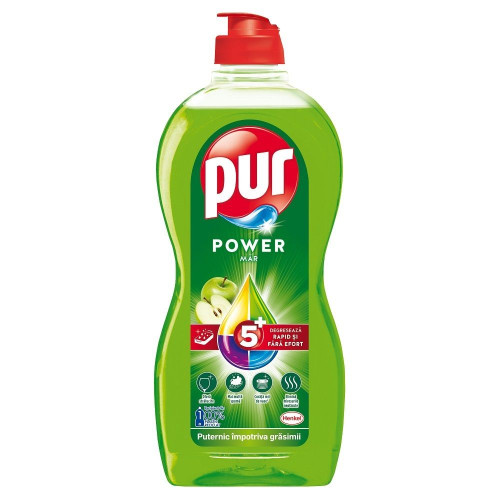 Pur Power Apple Dishwashing Liquid 15.22 fl oz (450 ml)