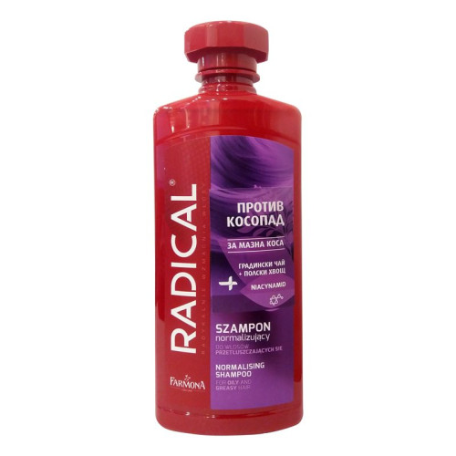 Farmona Radical Anti-hair Loss Shampoo for Oily Hair 13.53 fl oz (400 ml)