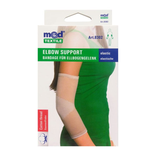 Med Textile Elastic Elbow Pad Size L 1 pc