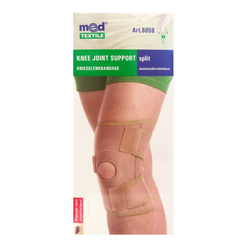 Med Textile Foldable Knee Brace with Soft Fixation Size L/XL 1 pc