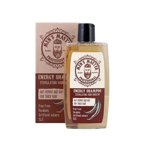 Men's Master Stimulating Shampoo for Men with Hot Pepper Caffeine and Hops 8.79 fl oz (260 ml)