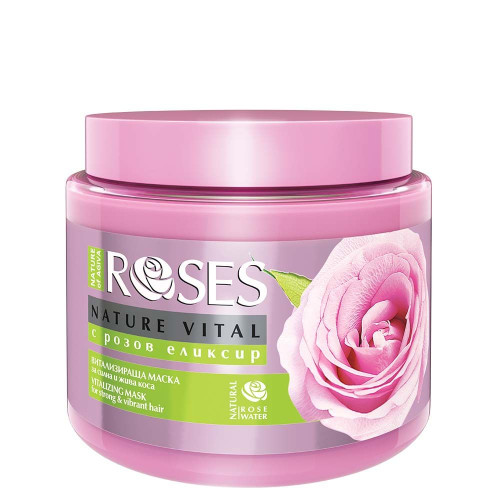 Nature of Agiva Hair Mask with Rose Water 16.91 fl oz (500 ml)