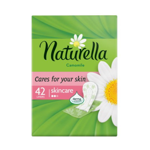 Naturella Camomile Skincare Daily Sanitary Pads with Chamomile 42 pcs