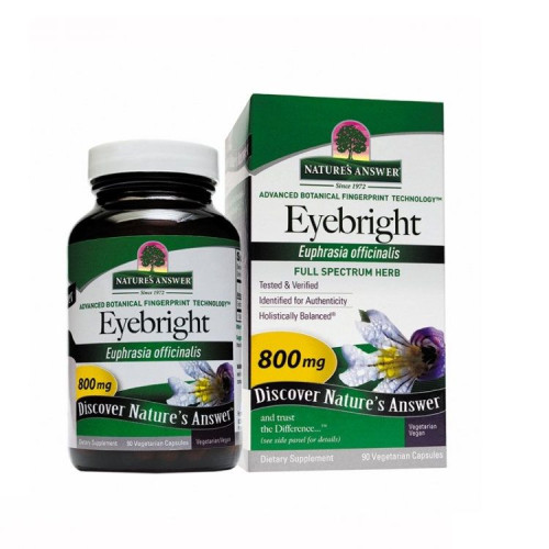 Nature's Answer Eyebright for Normal Vision 800 mg 90 Capsules