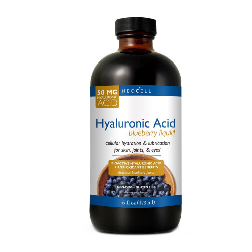 Neocell Hyaluronic Acid Liquid Hyaluronic Acid with Blueberry Flavor 15.99 fl oz (473 ml)