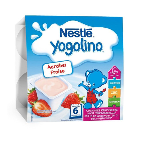 Nestle Yogolino Strawberry for Children 6+ Months 9.04 lb (4100 g)