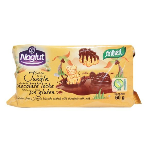 Noglut Gluten-Free Biscuits with Milk Chocolate 2.12 oz (60 g)