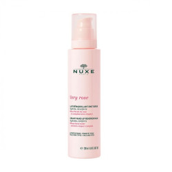 Nuxe Very Rose Creamy Cleansing Milk for Makeup 6.76 fl oz (200 ml)