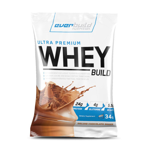 Everbuild Ultra Premium Whey Build Sachet Peanut Butter 1.2 oz (34 g)