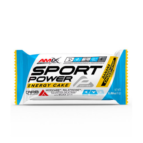 Amix Sport Power Energy Cake Hazelnut with Cocoa Cream 1.59 oz (45 g)