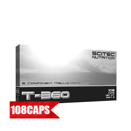 Scitec Nutrition T-360 Testosterone Support Formula 108 Capsules
