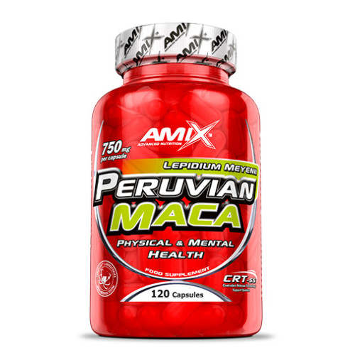 Amix Peruvian Maca 750 mg 120 Capsules