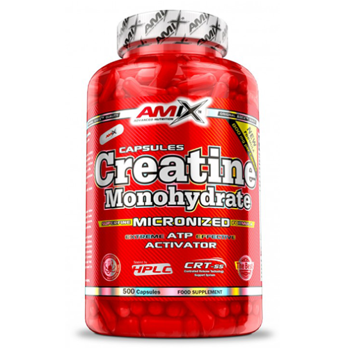 Amix Creatine Monohydrate 800mg 500 Capsules