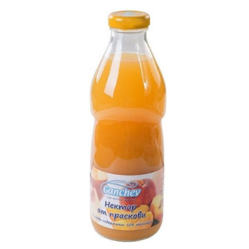 Ganchev Peach Nectar for Children 3+ Months 25.36 fl oz (750 ml)