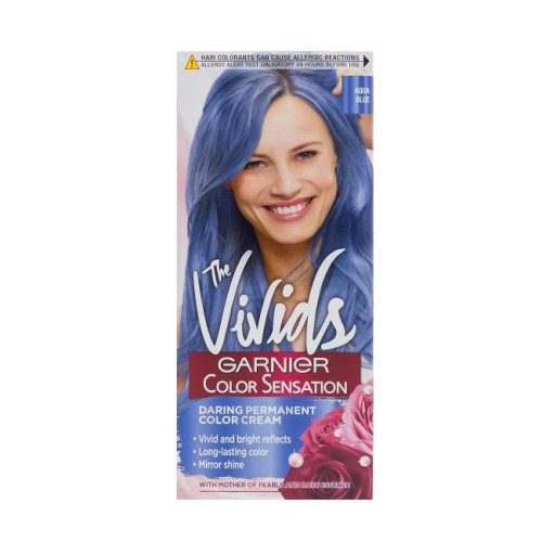 Garnier Color Sensation Vivids Long-Lasting Hair Dye Color Aqua Blue 6.10