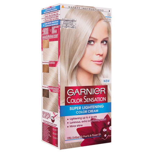 Garnier Color Sensation Permanent Hair Color Silver Ash Blond S9