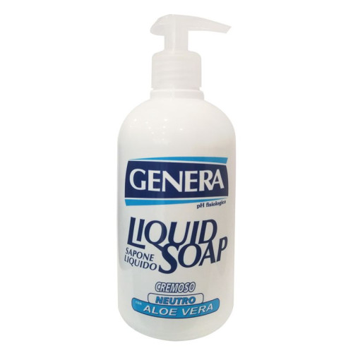 Genera Liquid Soap with Aloe Vera 16.91 fl oz (500 ml)