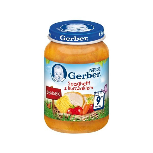 Gerber Spaghetti with Chicken from 9 Months 6.7 oz (190 g)