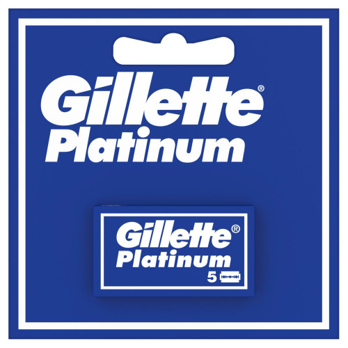 Gillette Platinum Replacement Razor Blades 5 pcs